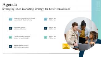 Agenda Leveraging SMS Marketing Strategy For Better Conversions MKT SS V