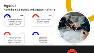 Agenda Marketing Data Analysis With Analytics Software MKT SS V