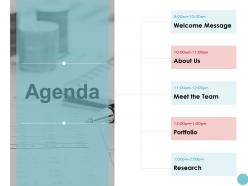 Agenda meet the team k79 ppt powerpoint presentation infographic aids