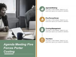 Agenda meeting five forces porter costing management acquisition valuation cpb