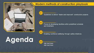 Agenda Modern Methods Of Construction Playbook