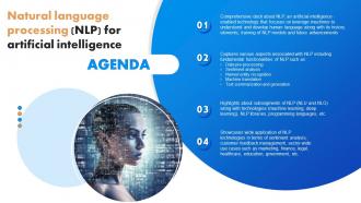 Agenda Natural Language Processing NLP For Artificial Intelligence AI SS