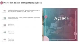 Agenda New Product Release Management Playbook