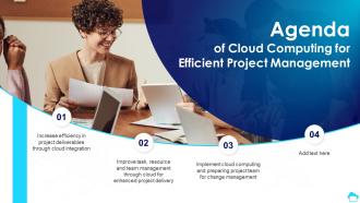 Agenda Of Cloud Computing For Efficient Project Management