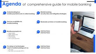Agenda Of Comprehensive Comprehensive Guide For Mobile Banking Fin SS V