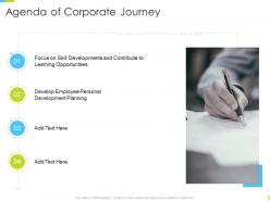 Agenda of corporate journey ppt powerpoint presentation infographic demonstration
