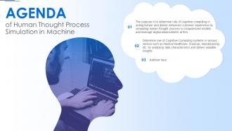 Agenda Of Human Thought Process Simulation In Machine