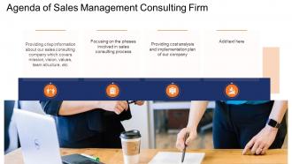 Agenda of sales management consulting firm ppt professional format ideas