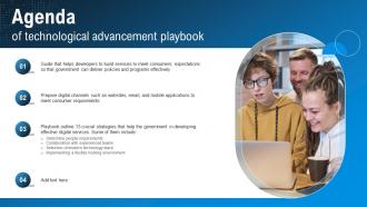 Agenda Of Technological Advancement Playbook