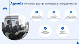 Agenda Of Ultimate Guide To Commercial Banking Operations Fin SS