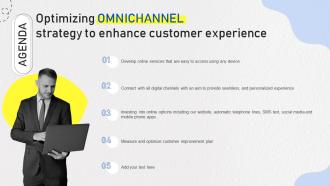 Agenda Optimizing Omnichannel Strategy To Enhance Customer Experience