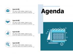 Agenda planning ppt portfolio slide portrait