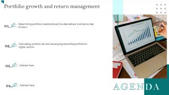 Agenda Portfolio Growth And Return Management