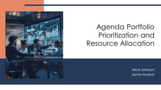 Agenda Portfolio Prioritization And Resource Allocation PPT Mockup AT