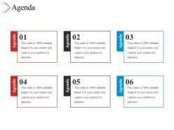 Agenda powerpoint graphics