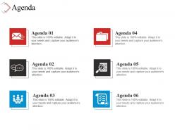 Agenda powerpoint layout