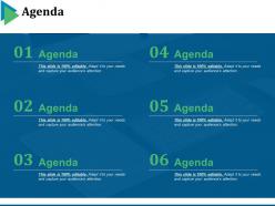Agenda powerpoint slides design