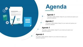 30394036 style essentials 1 agenda 4 piece powerpoint presentation diagram infographic slide