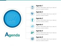 42876968 style essentials 1 agenda 6 piece powerpoint presentation diagram infographic slide