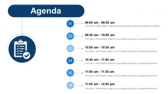 45370503 style essentials 1 agenda 6 piece powerpoint presentation diagram template slide