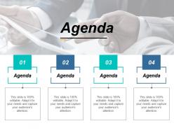 Agenda ppt visual aids background images
