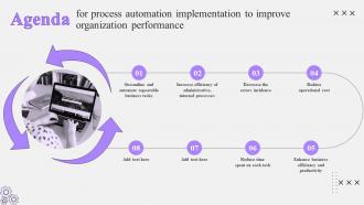 Agenda Process Automation Implementation To Improve Organization Performance