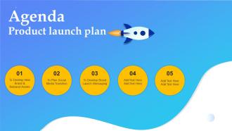 Agenda Product Launch Plan Ppt Powerpoint Presentation Diagram Ppt Branding SS V