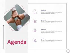 Agenda r58 ppt powerpoint presentation icon professional