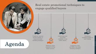 Agenda Real Estate Promotional Techniques To Engage Qualified Buyers MKT SS V