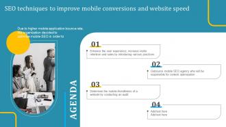 Agenda Seo Techniques To Improve Mobile Conversions And Website Speed