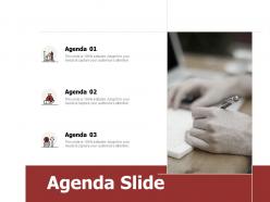 Agenda slide audience n71 ppt powerpoint presentation icon