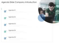 Agenda Slide Company Introduction Introduction Multi Channel Marketing Communications