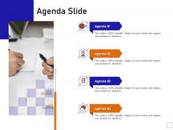Agenda slide guide to consumer behavior analytics