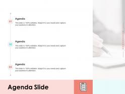 Agenda slide m105 ppt powerpoint presentation portfolio layout ideas