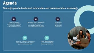 Agenda Strategic Plan To Implement Information And Communication Technology Strategy SS V