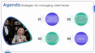 Agenda Strategies For Managing Client Leads