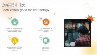 Agenda Tech Startup Go To Market Strategy GTM SS