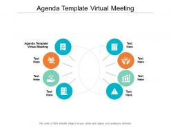 Agenda template virtual meeting ppt powerpoint presentation layouts format cpb