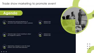 Agenda Trade Show Marketing To Promote Event MKT SS