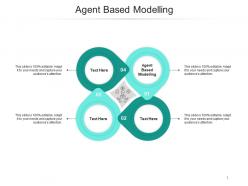 Agent based modelling ppt powerpoint presentation model backgrounds cpb