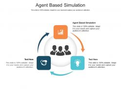 Agent based simulation ppt powerpoint presentation infographic template information cpb
