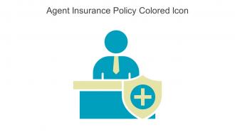 Agent Insurance Policy Colored Icon In Powerpoint Pptx Png And Editable Eps Format