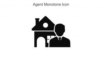 Agent Monotone Icon In Powerpoint Pptx Png And Editable Eps Format