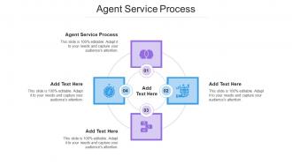 Agent Service Process Ppt Powerpoint Presentation Slides Graphics Design Cpb