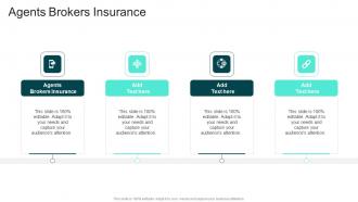 Agents Brokers Insurance In Powerpoint And Google Slides Cpb