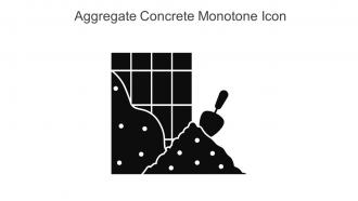 Aggregate Concrete Monotone Icon In Powerpoint Pptx Png And Editable Eps Format