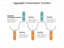 Aggregate consumption function ppt powerpoint presentation summary elements cpb