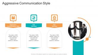 Aggressive Communication Style In Powerpoint And Google Slides Cpb