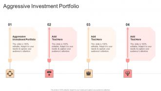 Aggressive Investment Portfolio In Powerpoint And Google Slides Cpb