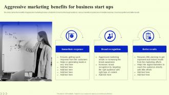 Aggressive Marketing Benefits For Business Start Ups
